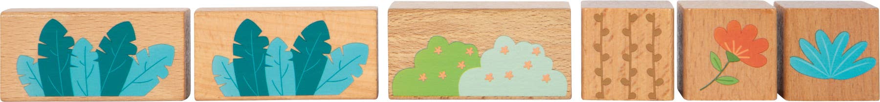 Holzbausteine „Jungle Friends“ | Bausteine | Holzspielzeug