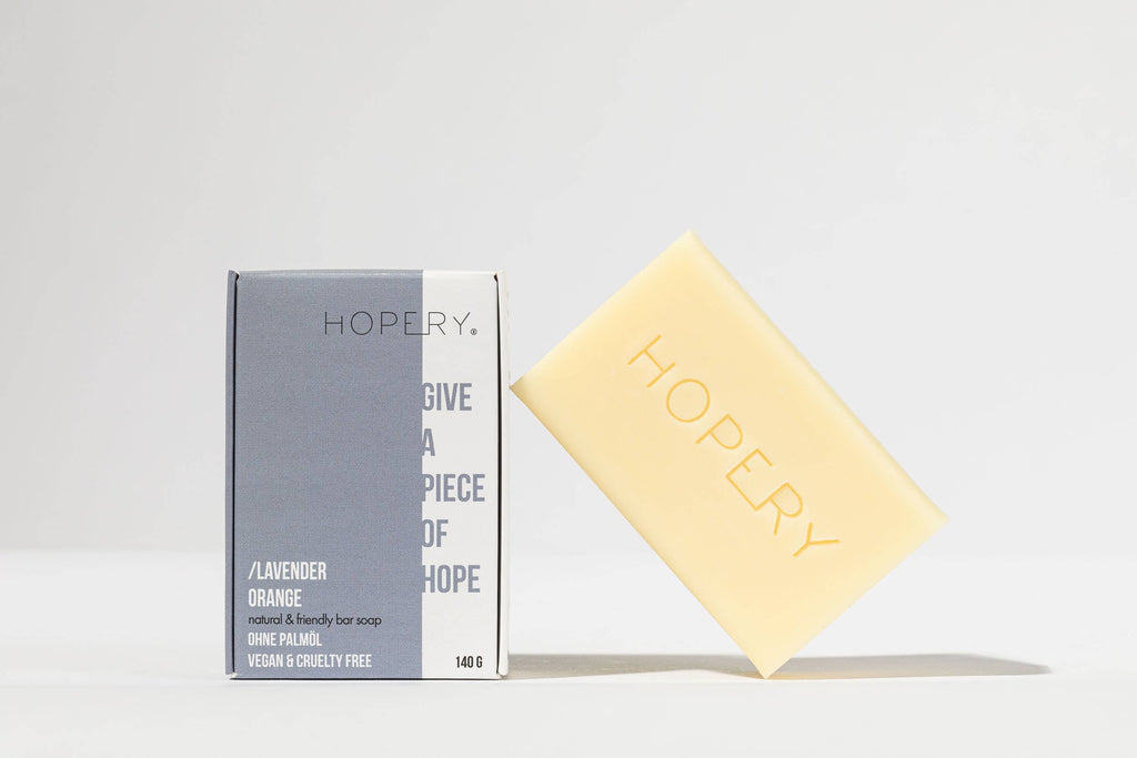 /LAVENDER ORANGE bar soap Hand- & Körperseife- 140 g