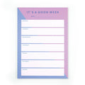Notizblock „It´s a good Week“ aus Recyclingpapier