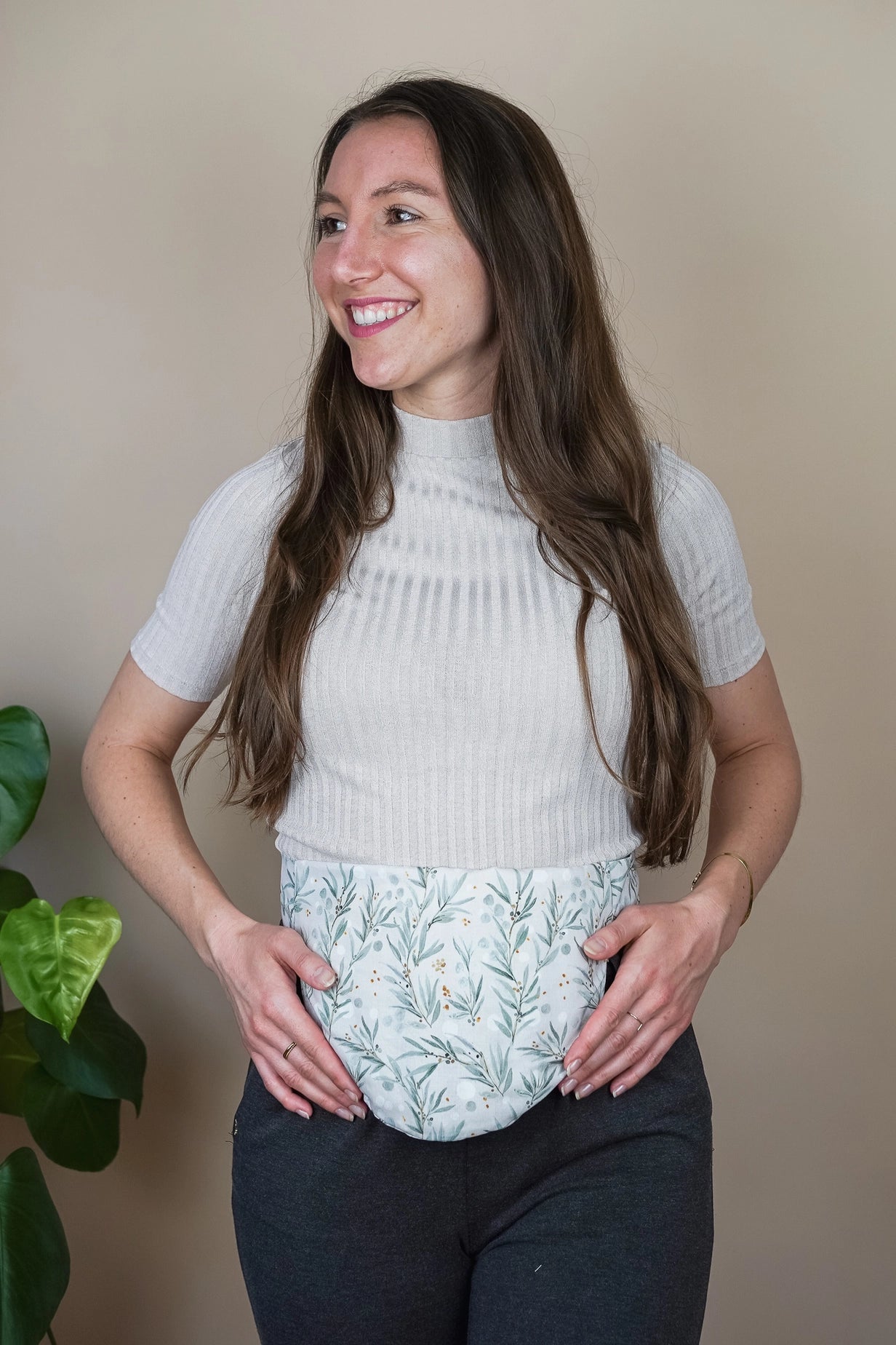 Bellywrap Dinkelkissen zum Umbinden Wärmekissen