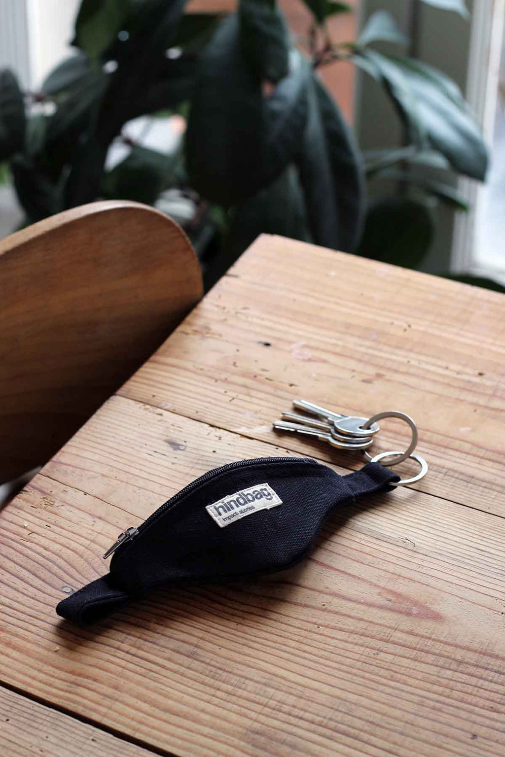 Hindbag Schlüsselanhänger Banane Côme Schwarz