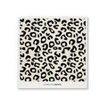Schwammtuch Leo beige-schwarz