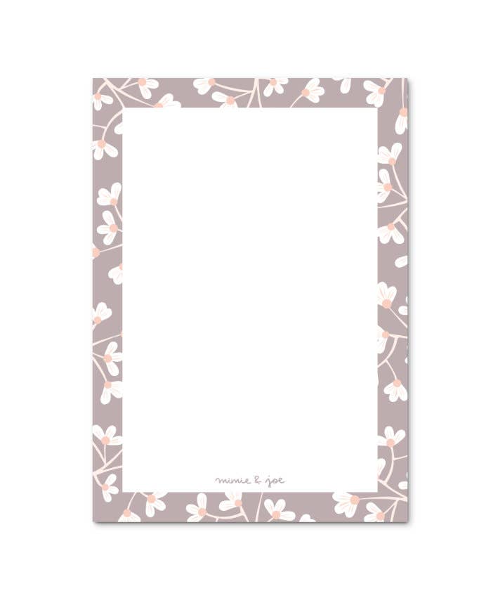 Block "Blüten taupe"