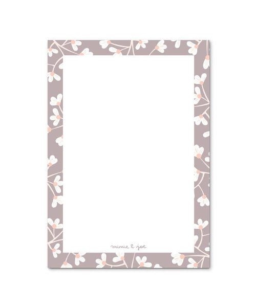 Block "Blüten taupe"