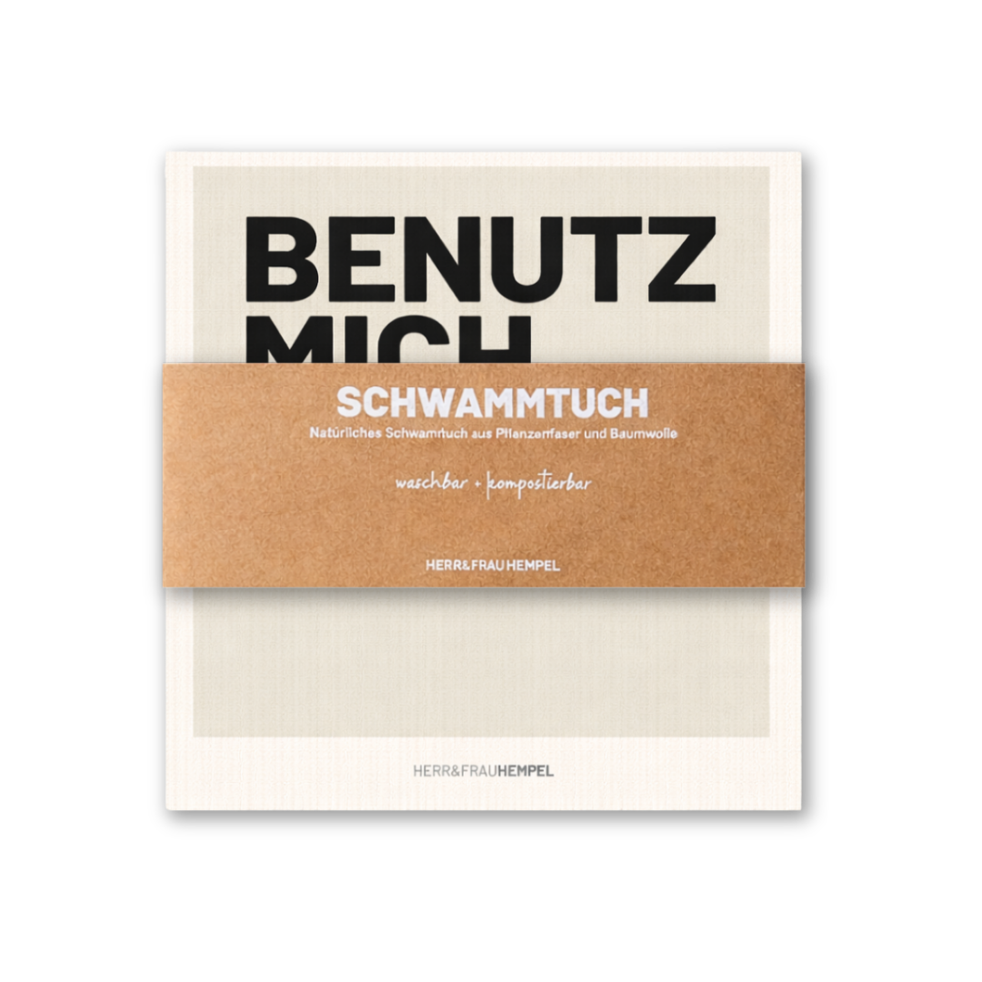 Schwammtuch BENUTZ MICH
