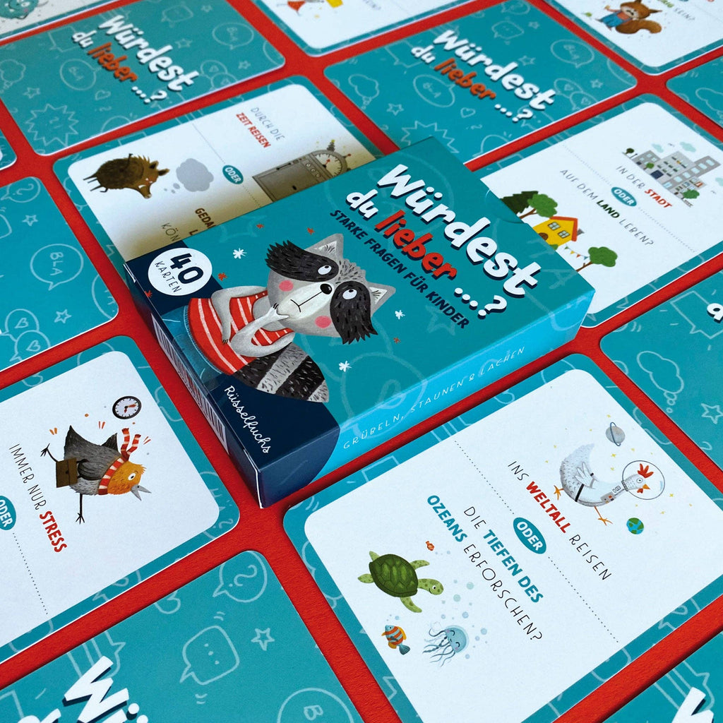Würdest du lieber …? – Kartenspiel für Kinder