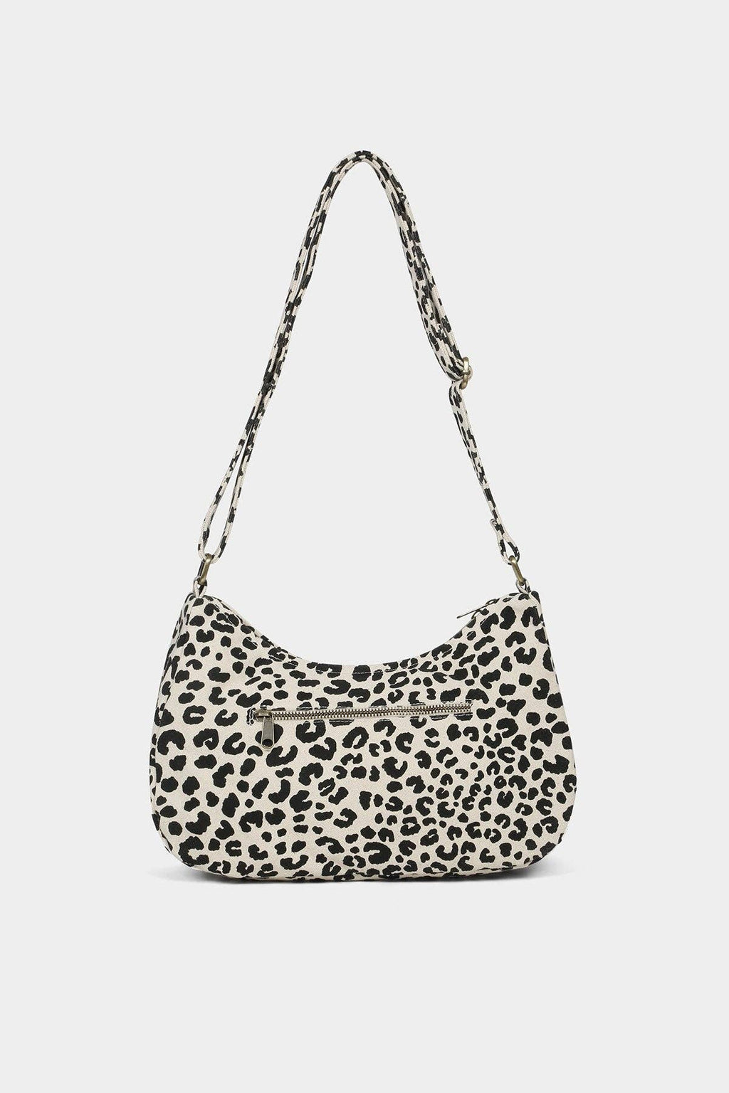 Hindbag Ecru Leopardentasche Rosa
