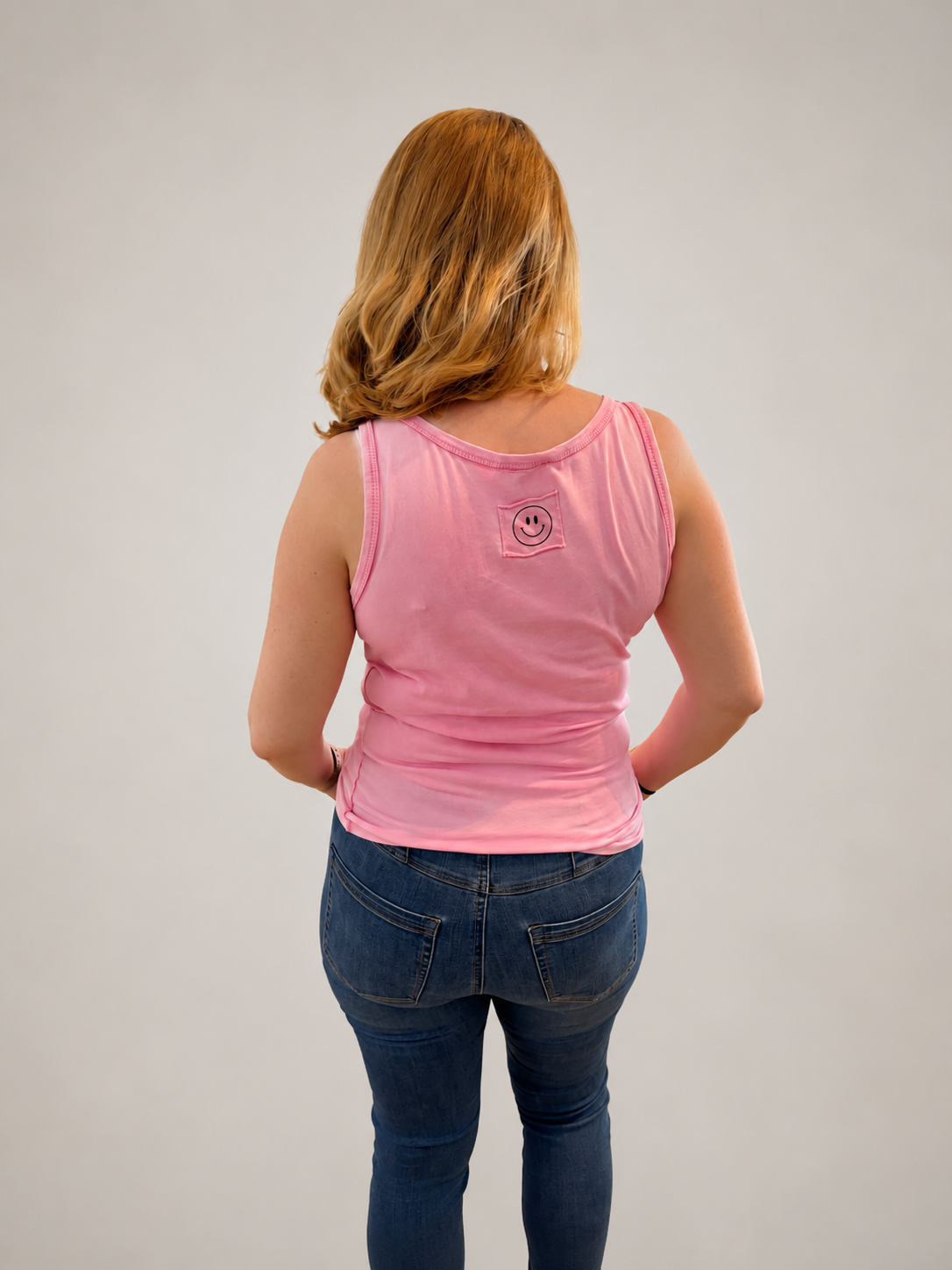 Top Smiley pink