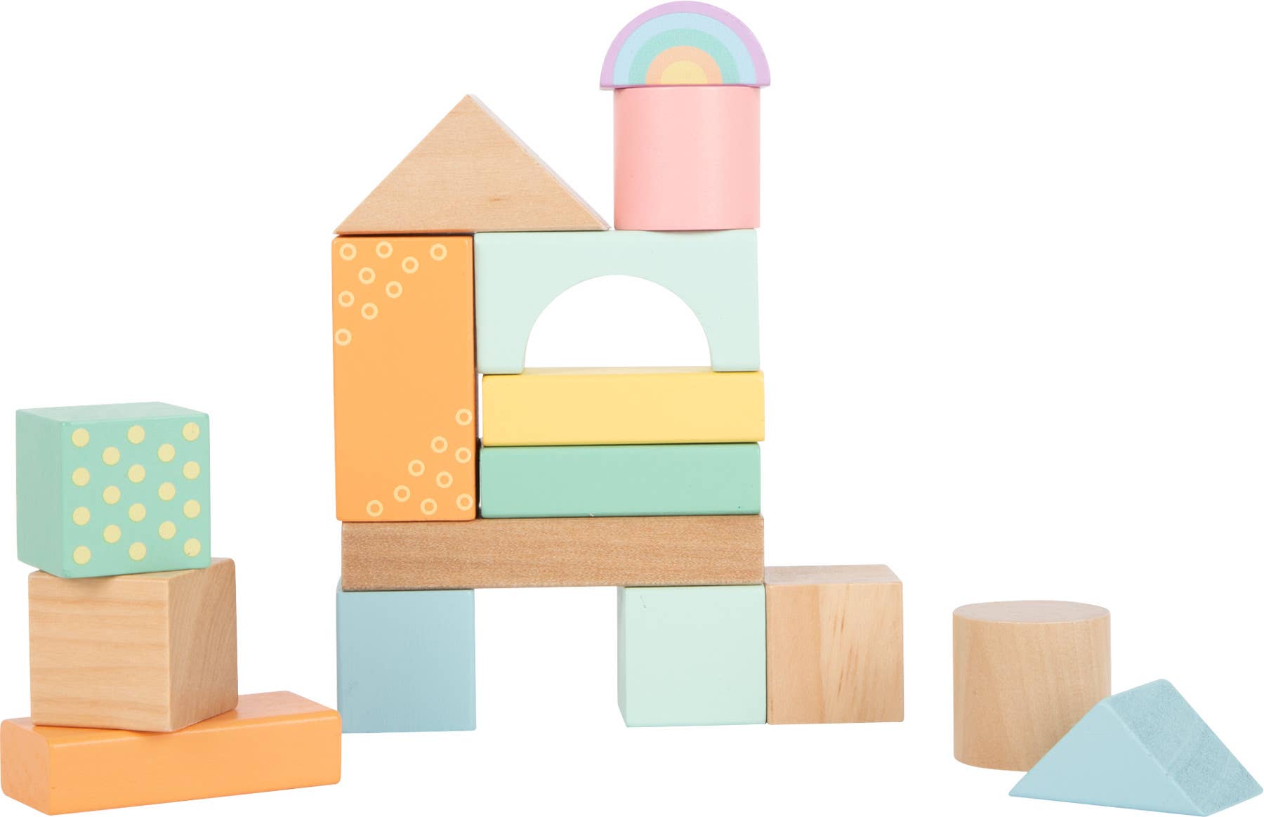 Holzbausteine Pastell | Bausteine | Holz