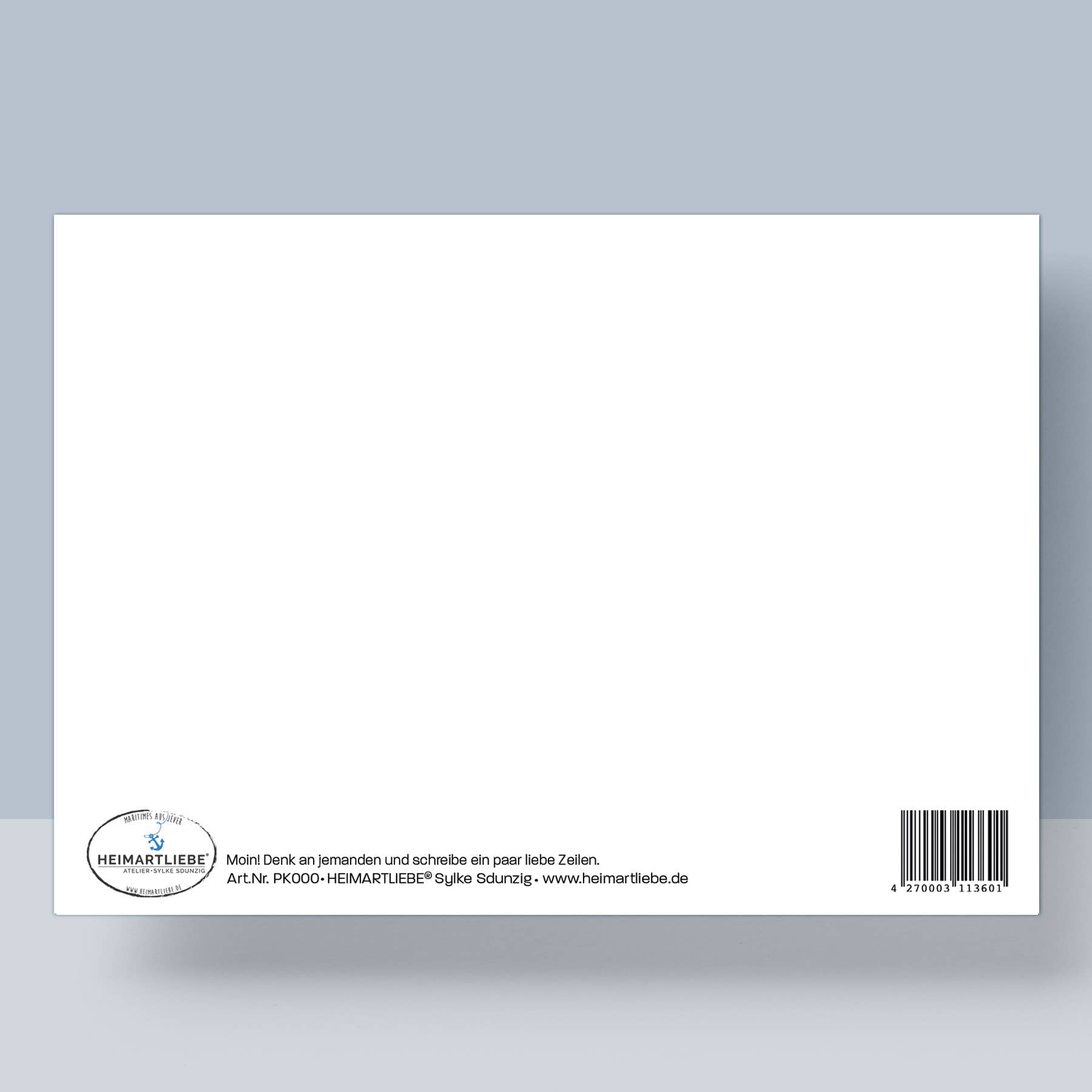 Postkarte A6 - Meerhase