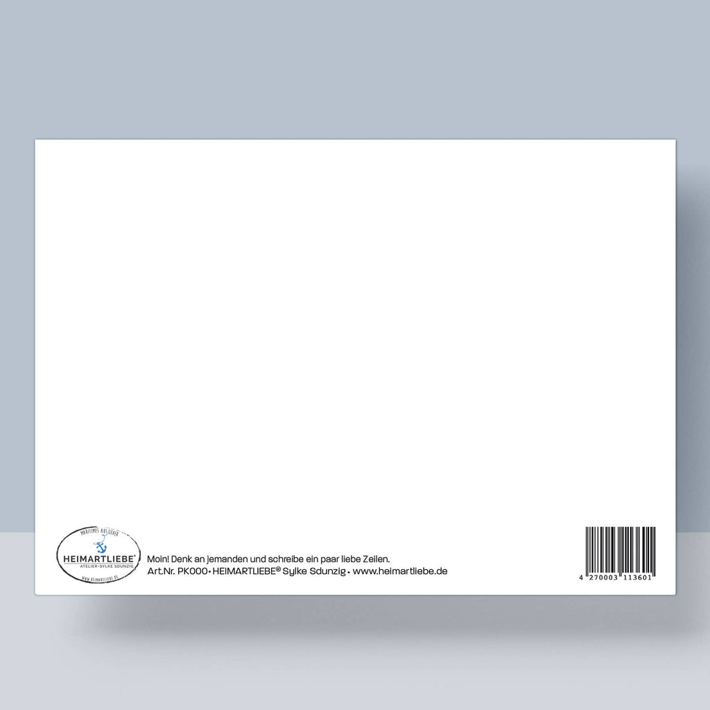 Postkarte A6 - Kein Herz ist zu klein