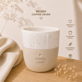 Eulenschnitt Becher Coffee Lover