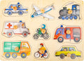 Setzpuzzle Fahrzeuge Der Stadt | Puzzles | Holz