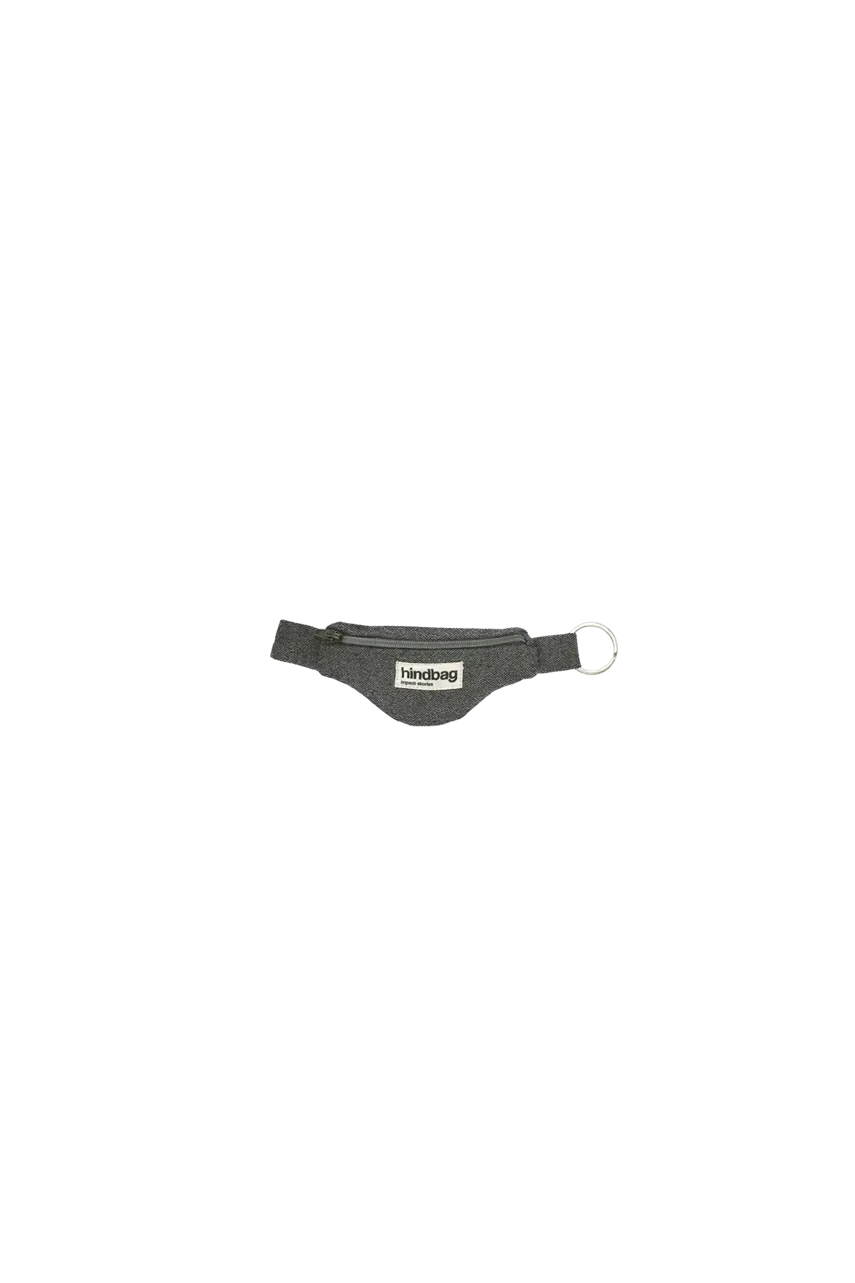 Hindbag Schlüsselanhänger Banane Côme Grauer Denim