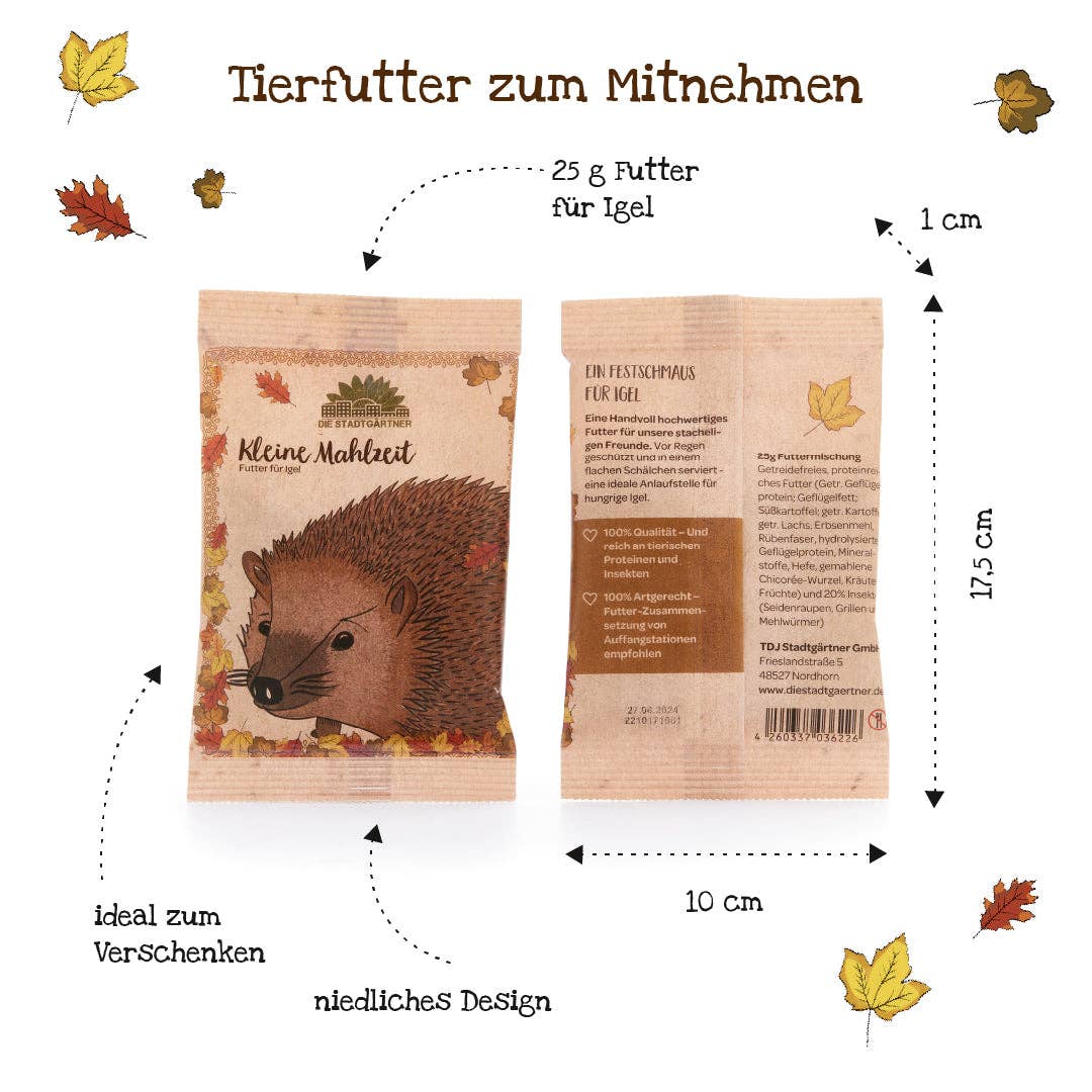 Kleine Mahlzeit Igel