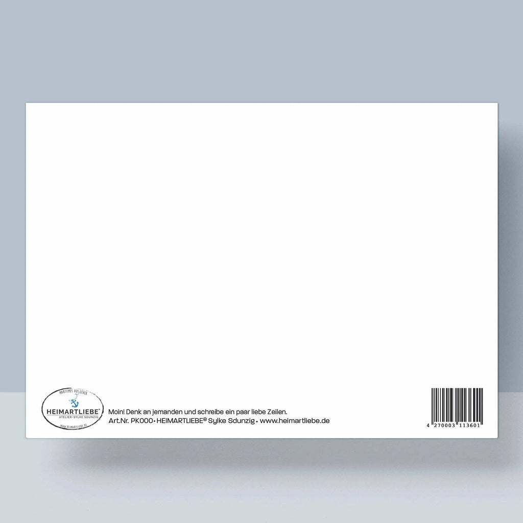 POSTKARTE -  BRAUSE IM HERZEN