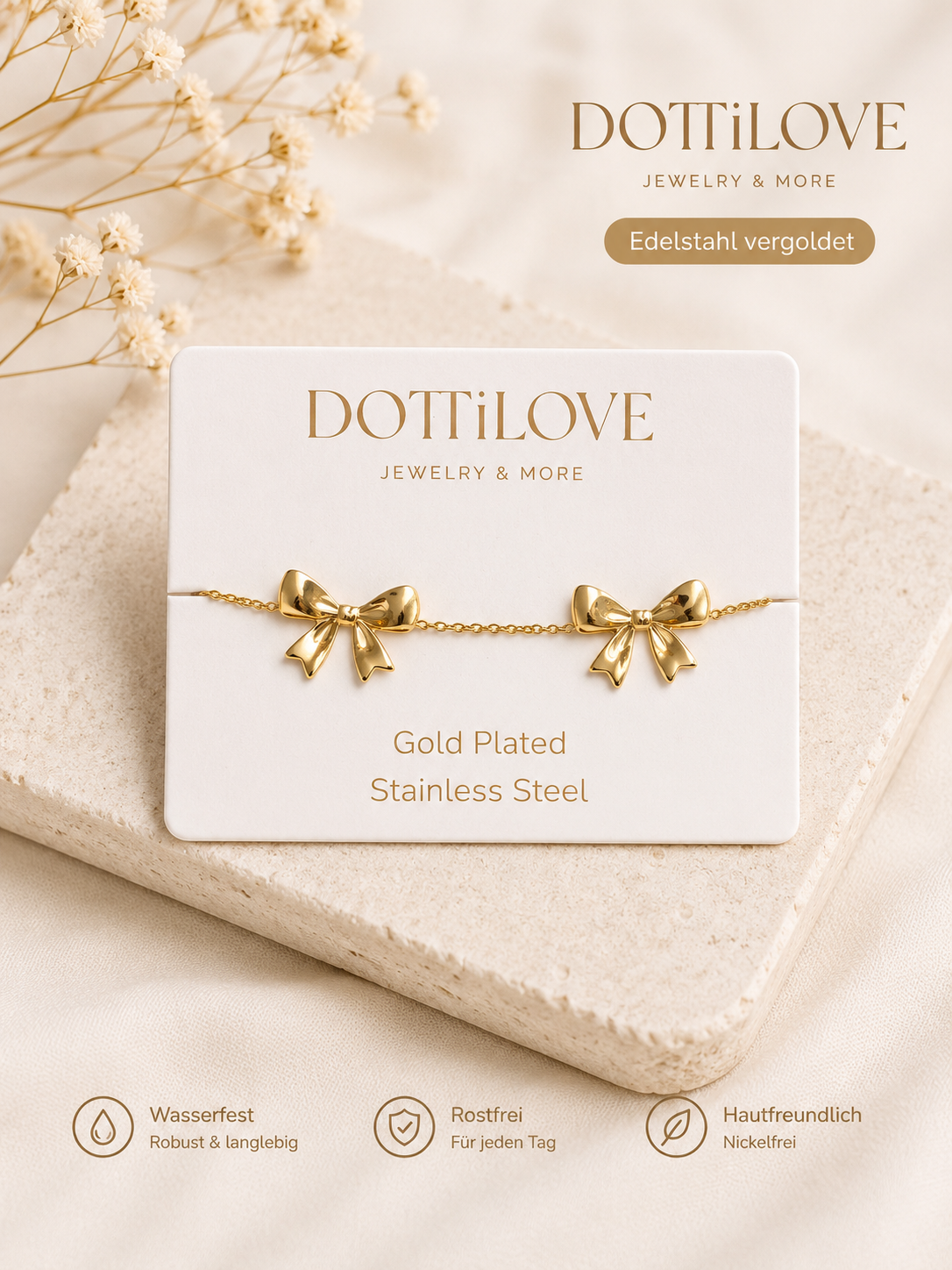 DottiLove Armband Bow
