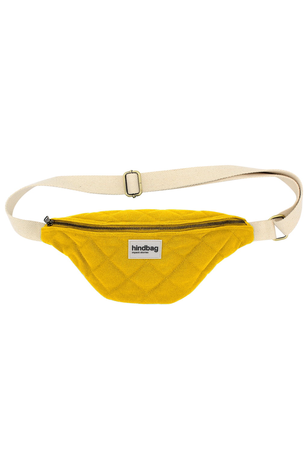 Hindbag Olivia gesteppte Bauchtasche in Safran