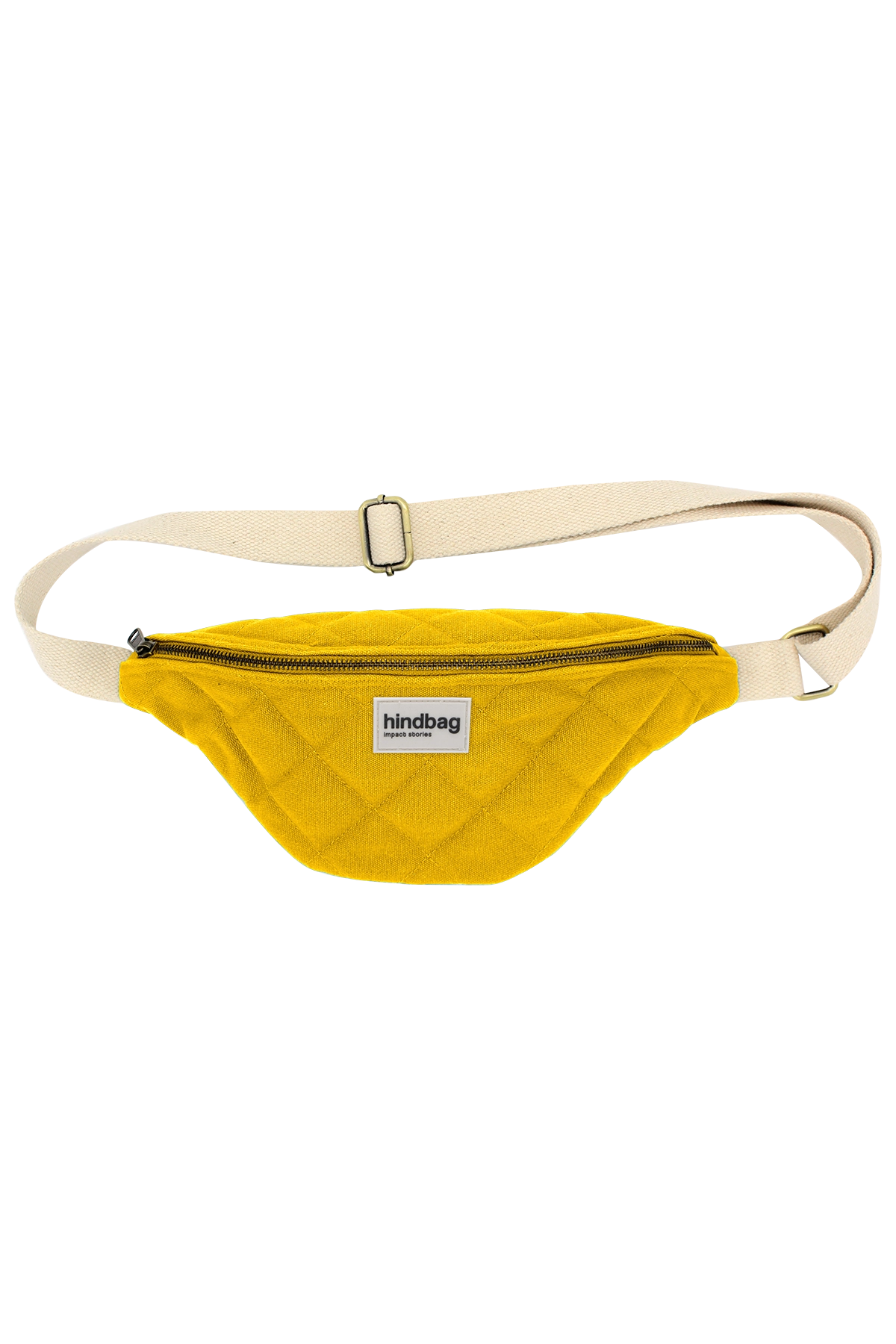 Hindbag Olivia gesteppte Bauchtasche in Safran