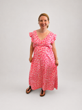 Kleid Musselin Leo Neon