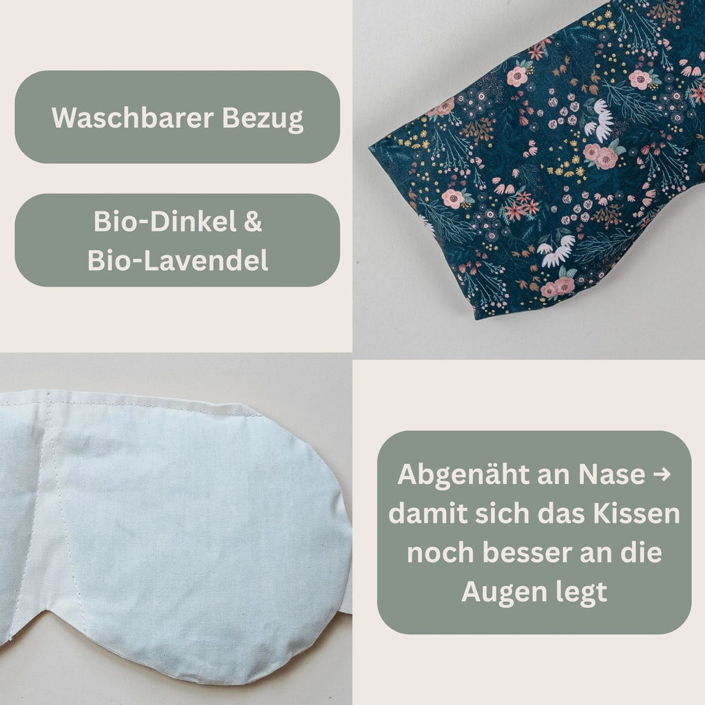 Augenkissen Yoga Bio Dinkel & Bio Lavendel