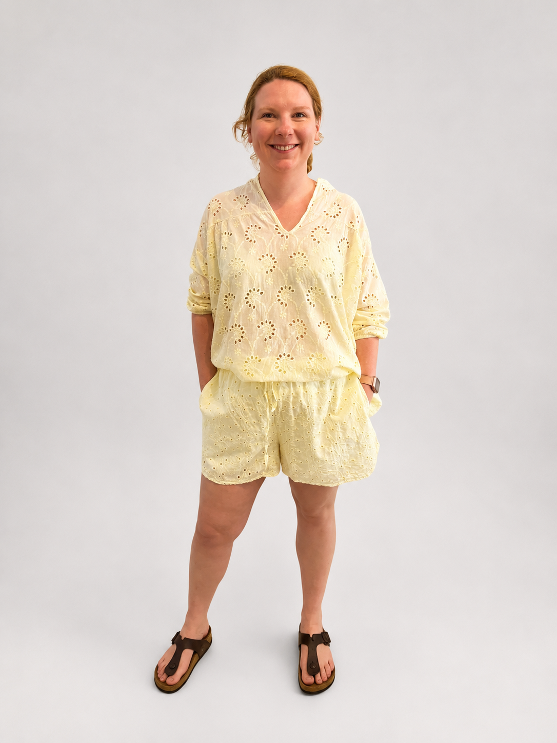Shorts gelb