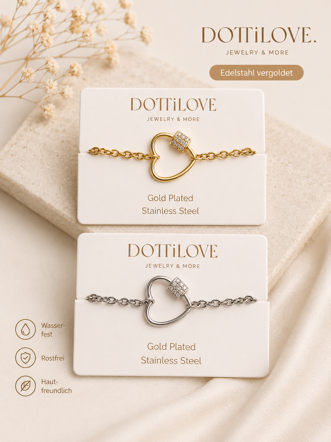 DottiLove Armband Heart
