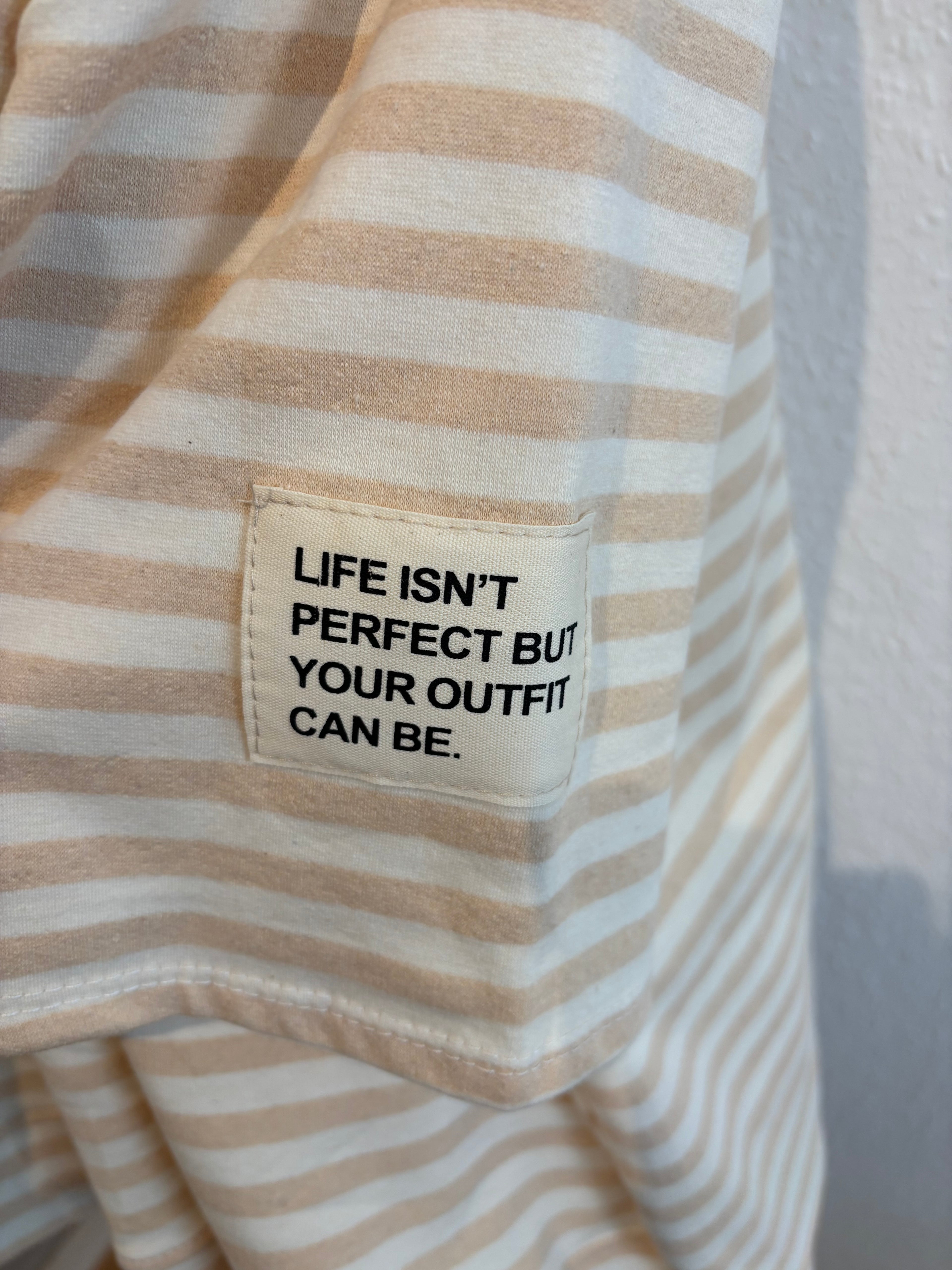 Streifenshirt beige/creme