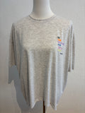 T-Shirt grau believe