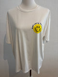 T-Shirt weiß Smileys