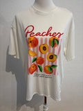 T-Shirt weiß Peaches
