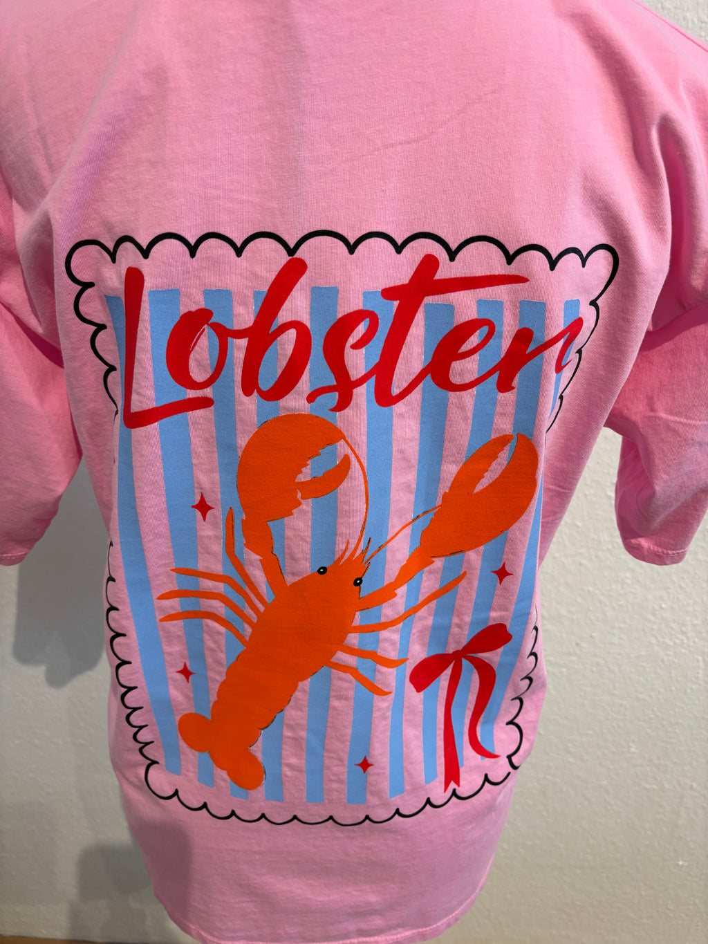 T-Shirt rosa Lobster