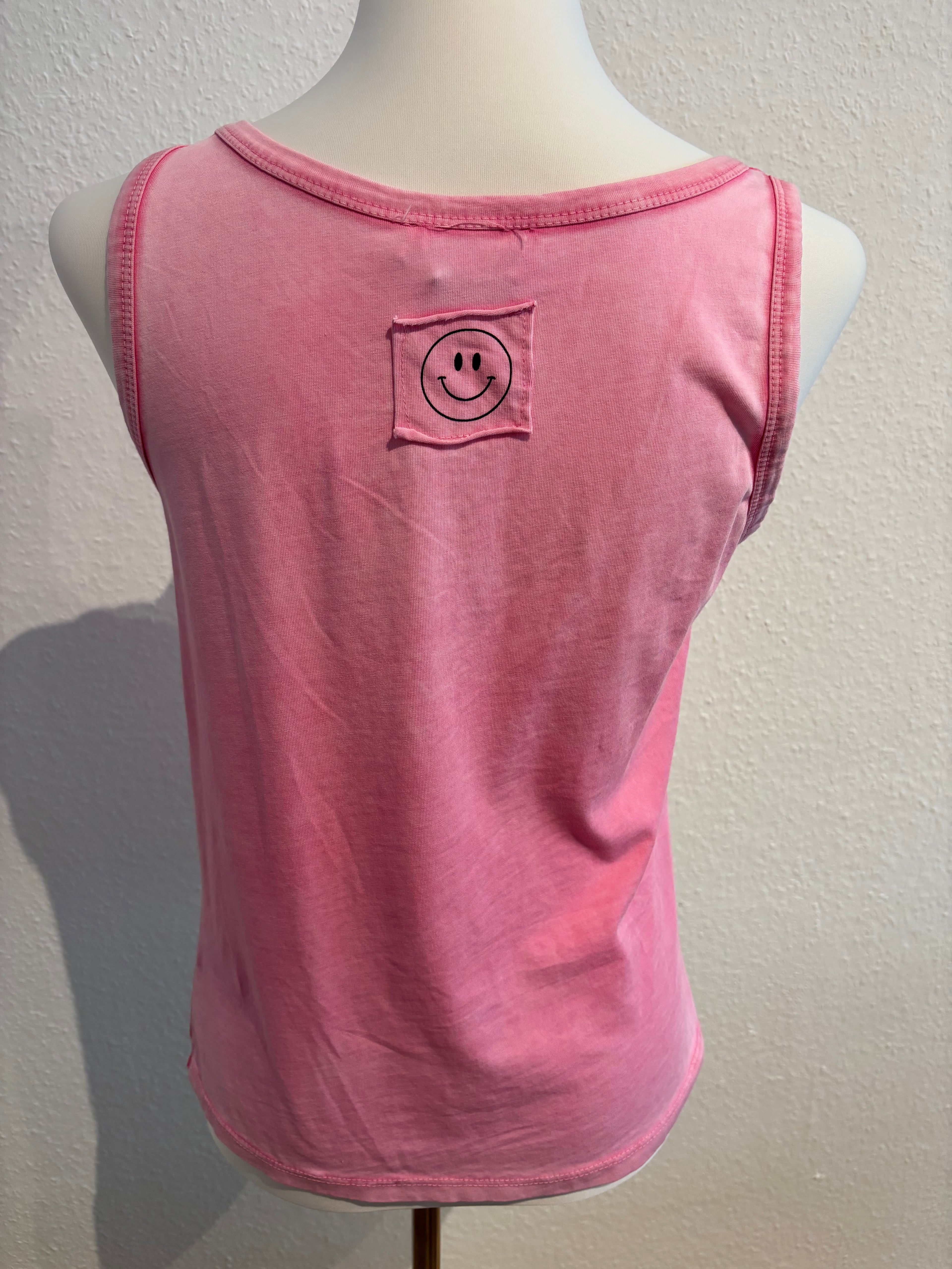 Top Smiley pink