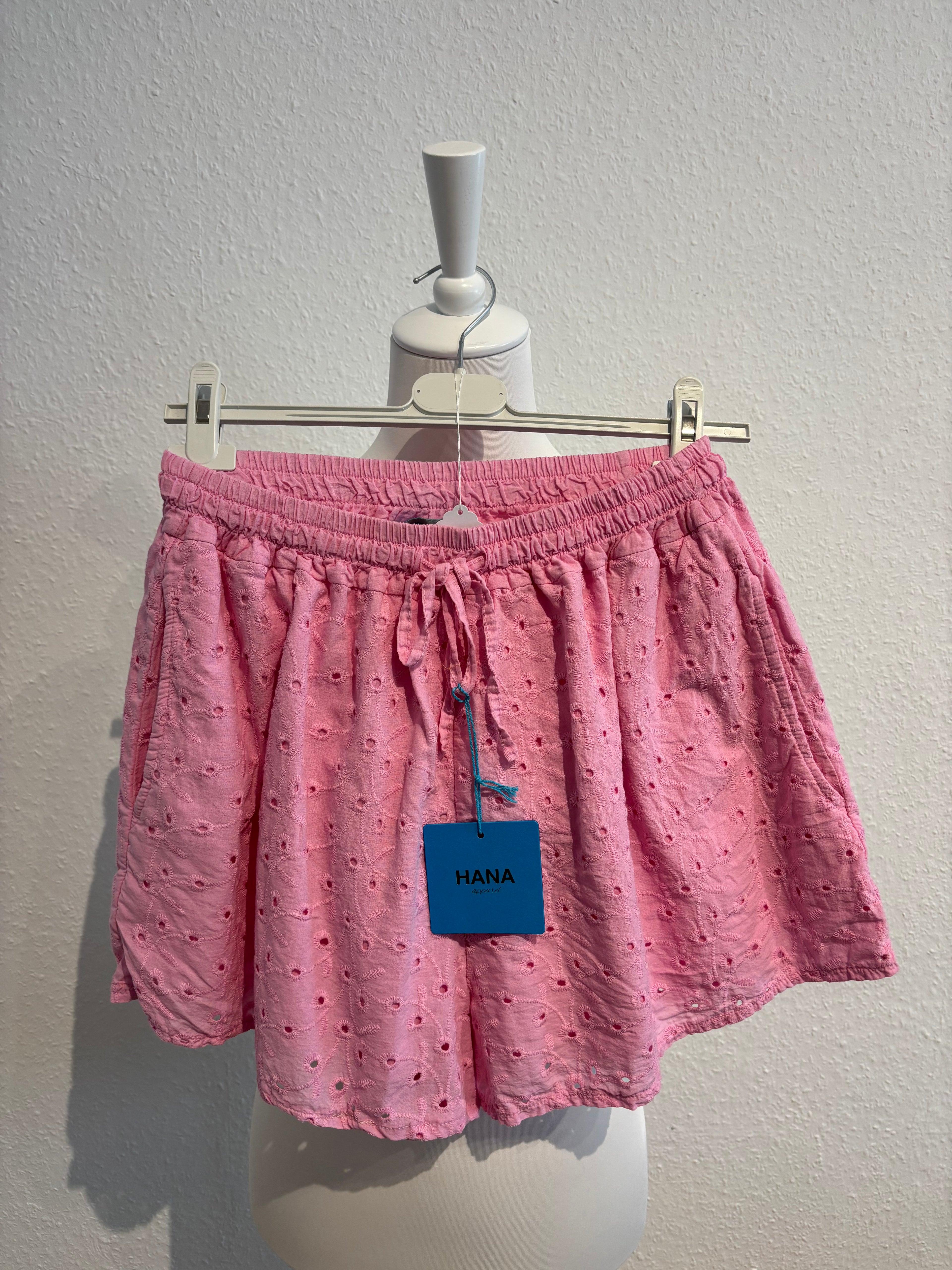Shorts rosa