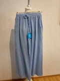 Musselin Hose blau