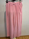 Musselin Hose rosa