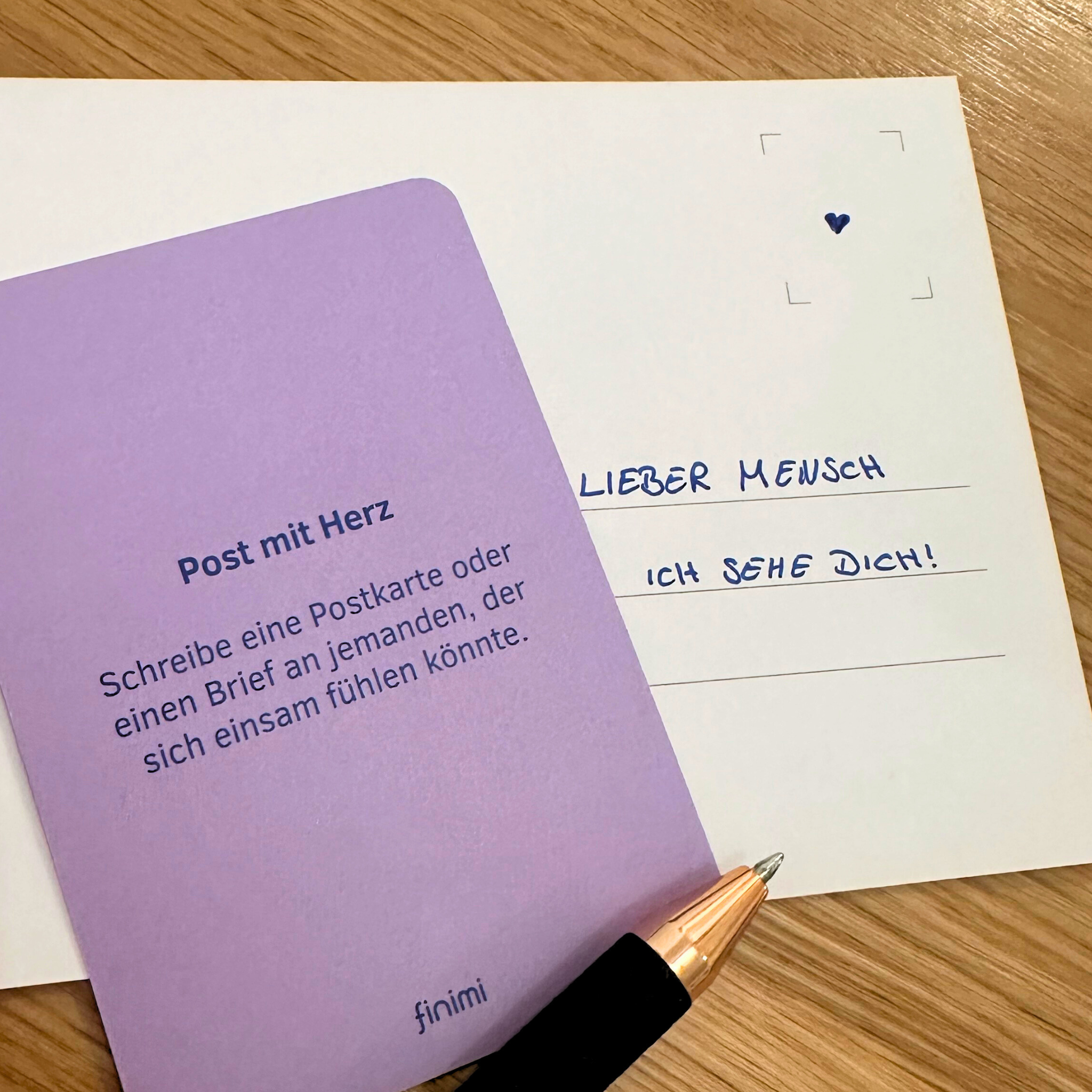 Ask & Task - Begegnung mit Herz