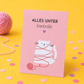 Lustige Postkarte mit Spruch „Alles unter Kontrolle“