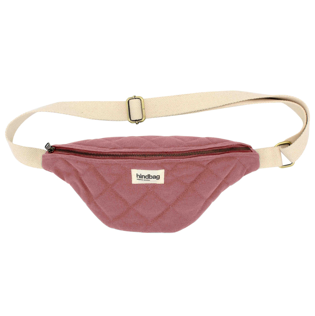 Hindbag Olivia gesteppte Bauchtasche in Blush