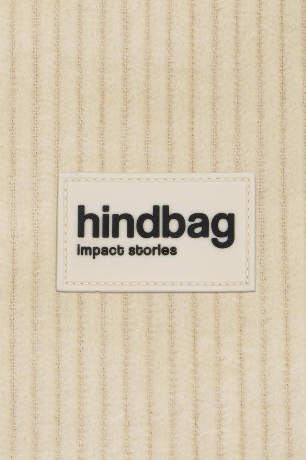 Hindbag Bananen-Schlüsselanhänger Côme Samt Beige