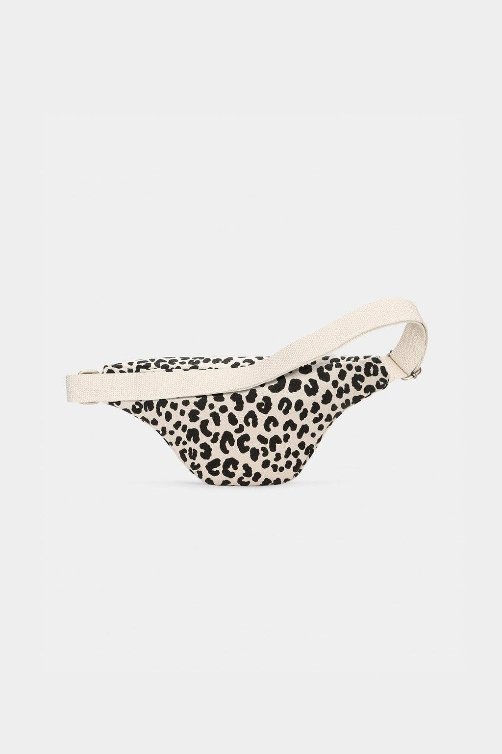 Hindbag Olivia Bauchtasche in Ecru mit Leopardenmuster