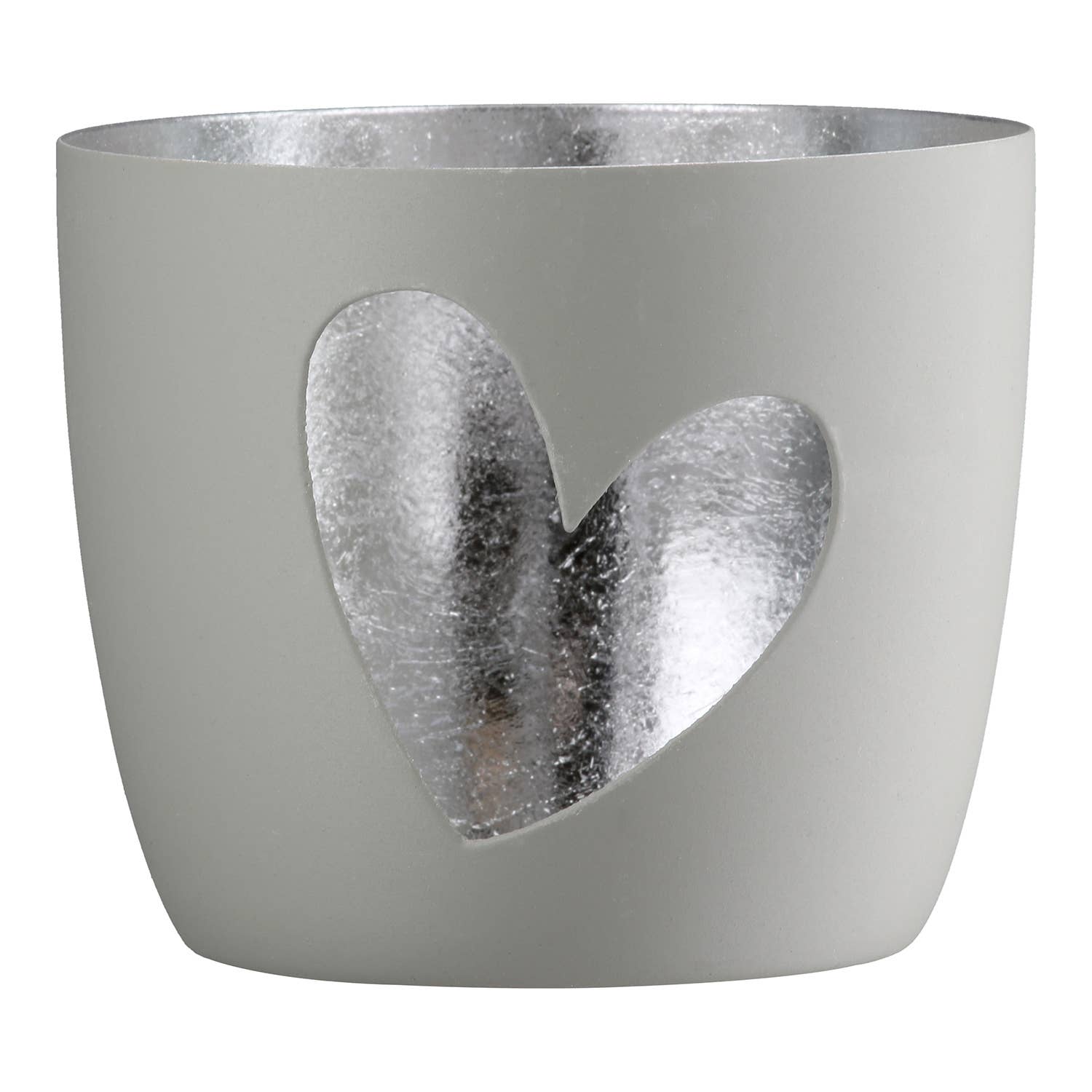 Windlicht rund Heart