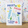 Postkarte Cheers