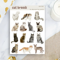 Katzen - Aufkleberbogen