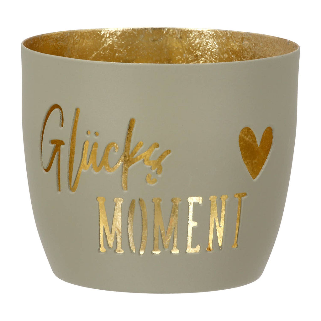 Windlicht Glücksmoment