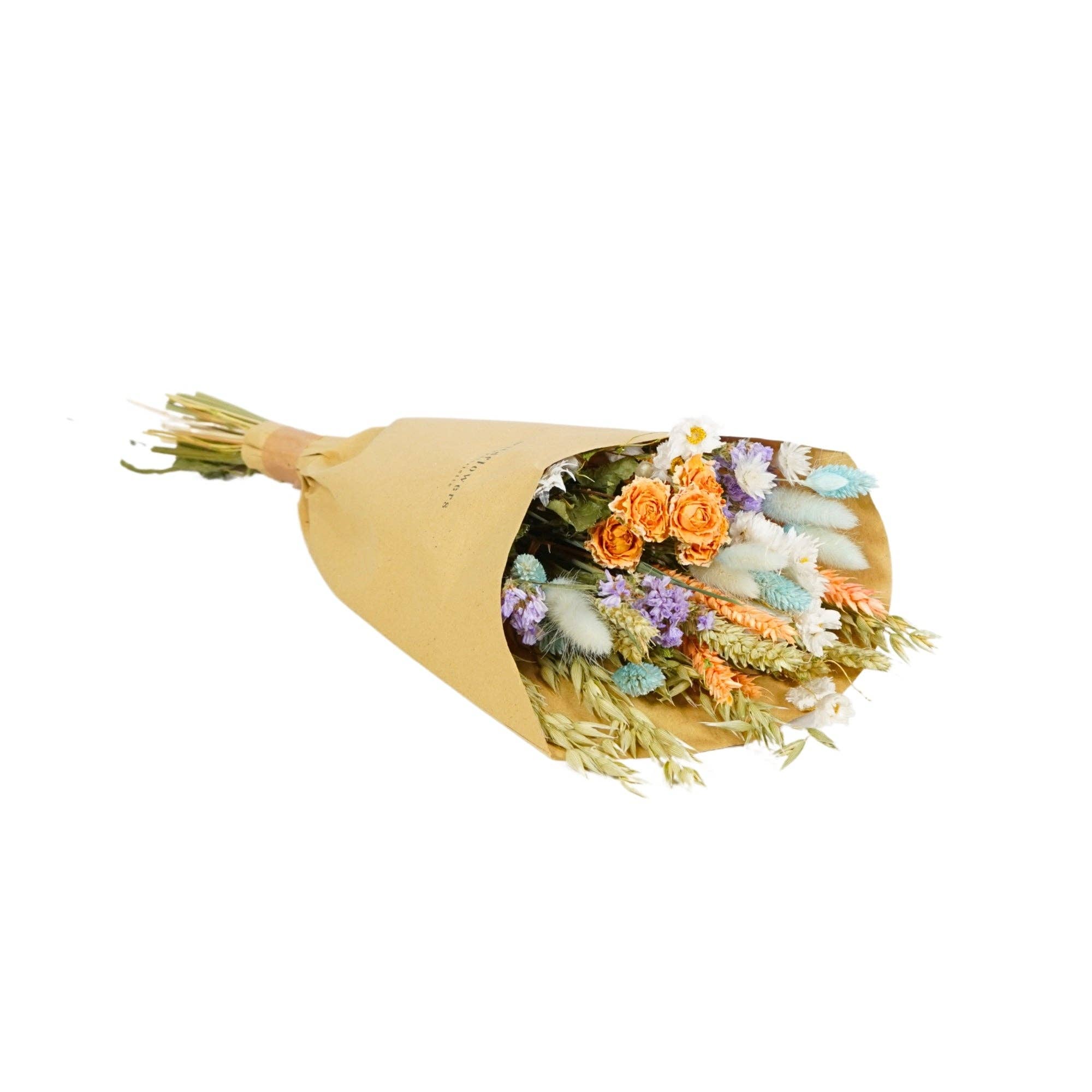 Getrocknete Blumen - Wiesenstrauß - Pastellfreude